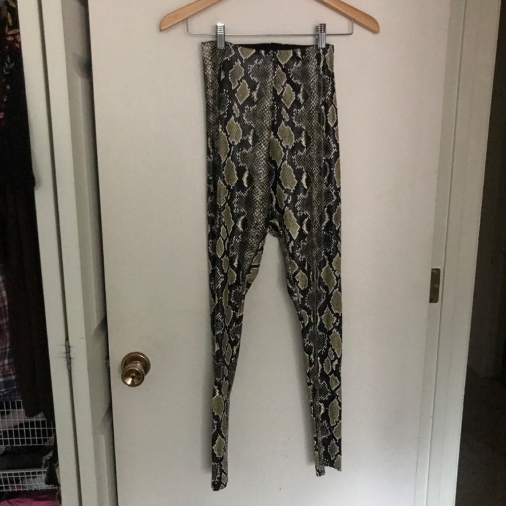 Commando Metallic Snake Pattern Leggings - image 4